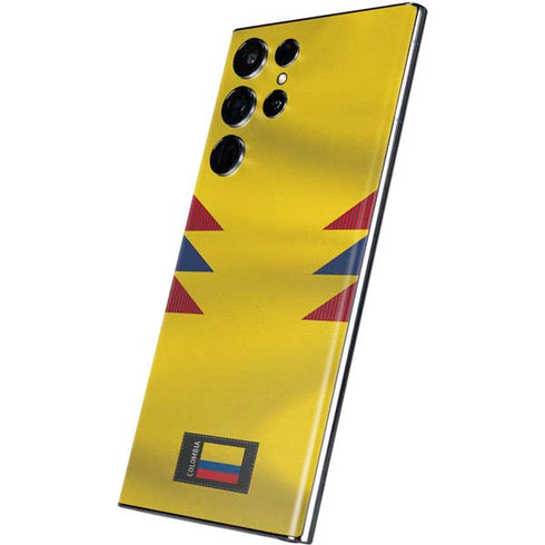 Colombia Soccer Flag Galaxy S22 Ultra Skin